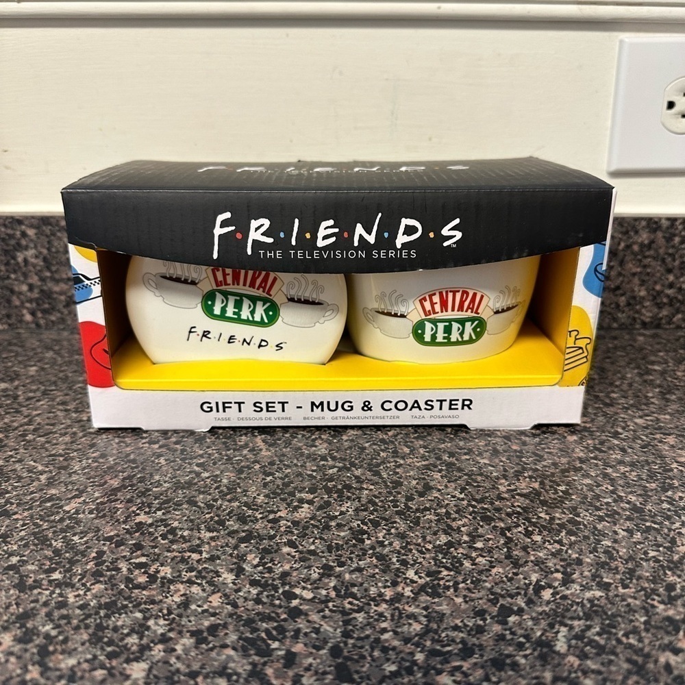 Friends Coffee Mug and Coaster Set